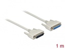 Serial kaabel DB25M - DB25F 1.0m