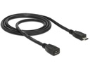 USB 2.0 Micro B pikenduskaabel 1.0m