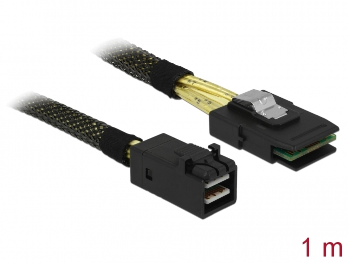 Mini SAS HD kaabel 1.0m (SFF-8643 > SAS SFF-8087)