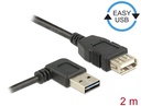 USB 2.0 pikenduskaabel nurgaga Easy-USB 2.0m