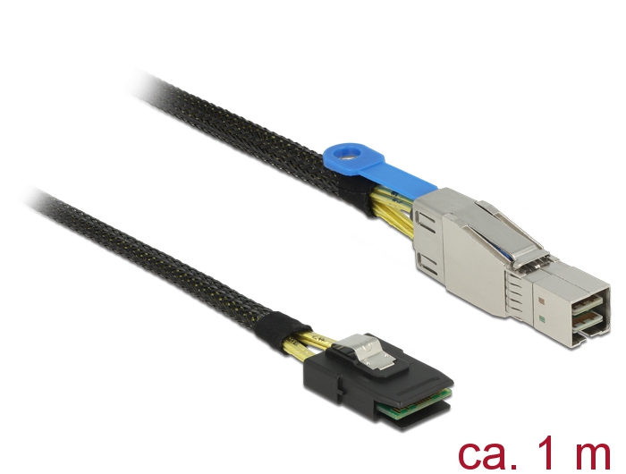 Mini SAS kaabel 1.0m (HD SFF-8644 - SFF-8087)