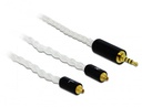 Üleminek 2.5mm 4pin (F)  - 2 x MMCX (M) 1.2m