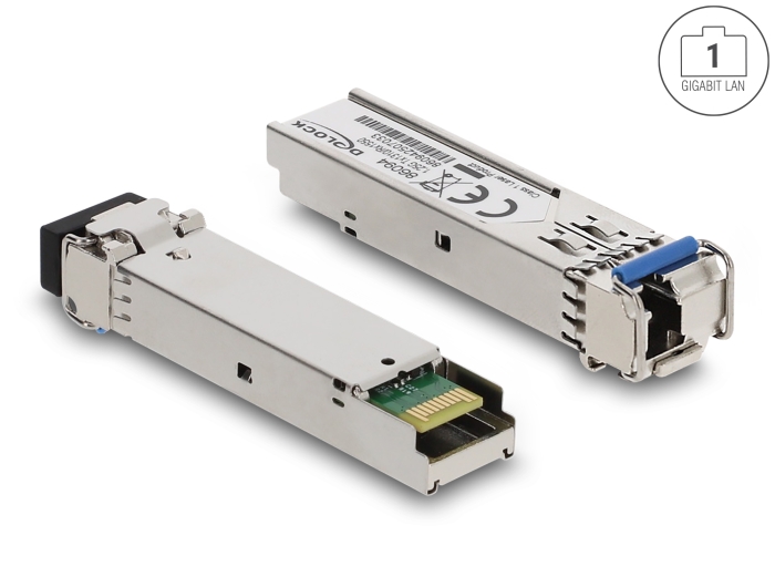 Delock SFP Module 1000Base-BX SM TX 1310 / RX 1550 nm DDM