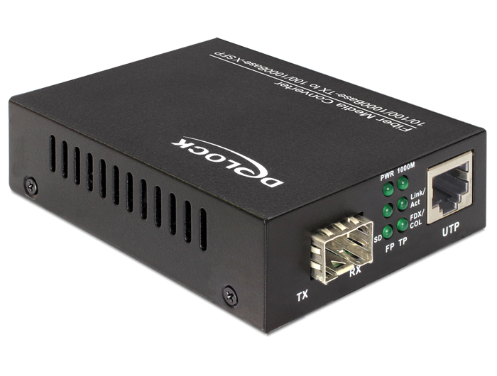 [86110] Delock Media Converter 10/100/1000Base-T to 100/1000Base-X SFP