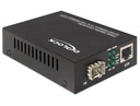 FO konverter: 10/100/1000Base-T <> 100/1000 SFP Media Converter