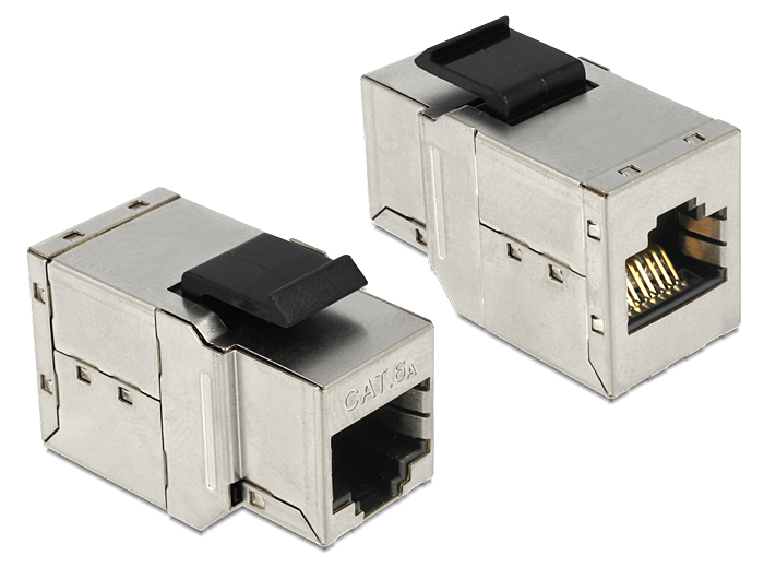Jätkupesa RJ45 Cat6a varjestatud keystone