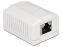 Seinakarp Cat6a LSA 1-le RJ45 Jack&Box