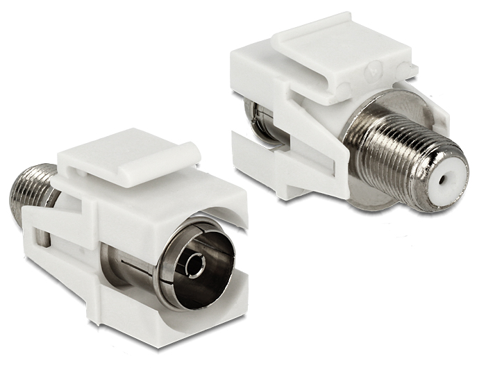 [86334] Delock Keystone module IEC female > F female