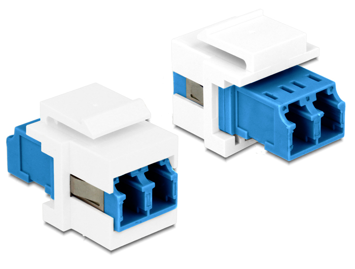 Keystone moodul: LC Duplex F / F, Singlemode