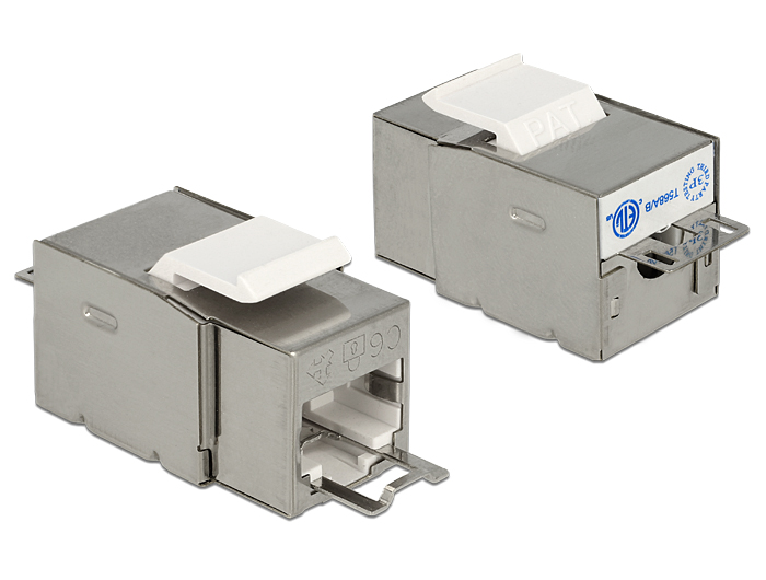 Modularpesa RJ45 Cat6 turvalukuga