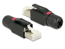 Modularpistik RJ45 Cat5e ühekiulisele/mitmekiulisele, profinet, tööriistavaba