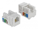 Delock Keystone Module RJ12 F > LSA Cat.3 UTP white