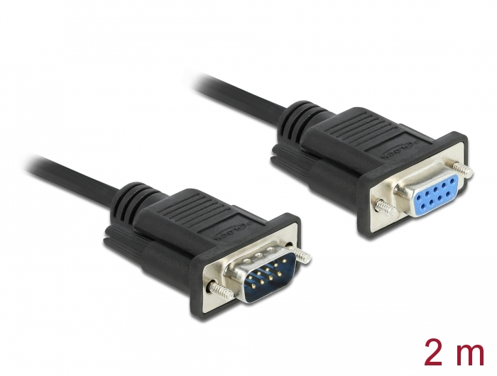 Serial kaabel DB9M/F 2.0m RS-232