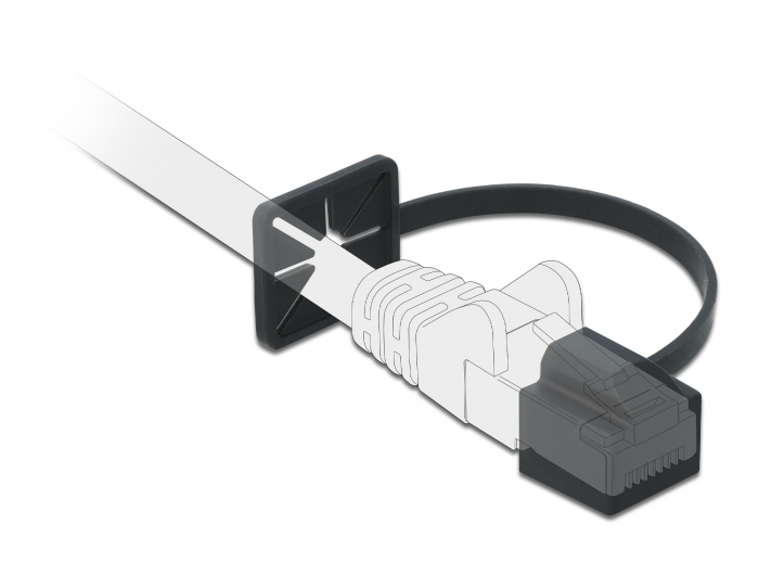 Tolmukate RJ45 (F), sadulaga, must