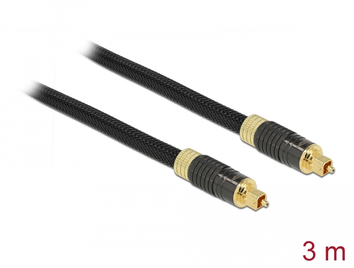 TosLink/ SPDIF kaabel 3.0m, kullatud, varjestatud