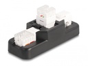 Kolmene krone pesa klambrikinnitustega RJ45 / RJ11 / LSA