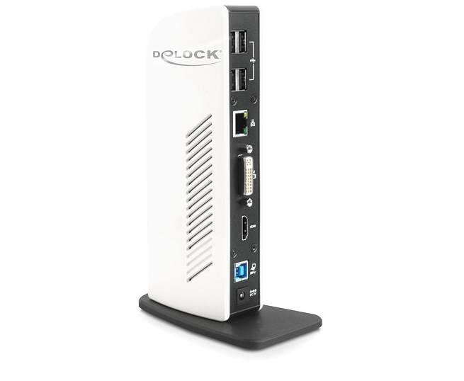 USB 3.0 kopeerija/replicator, 2x USB3.0, 2x 3.5mm, 1x HDMI, 1x, DVI-I Dual Link, Gigabit LAN RJ45, 4x USB 2.0, extender ja mirror 2048x1152