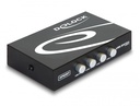 USB 2.0 switch 4-le arvutile (1USB seade - 4 kasutajat) manuaalne