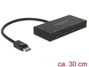 Delock DisplayPort 1.2 Splitter 1 x DisplayPort in > 4 x DisplayPort out 4K