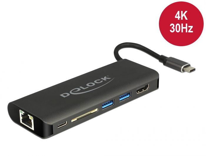 USB-C dock: 1xHDMI, 2xUSB 3.0, 1xUSB-C, 1x SD / SDHC / SDXC / MMC, 1xRJ45,sobib ka MAC´ile, lisatoite võimalus