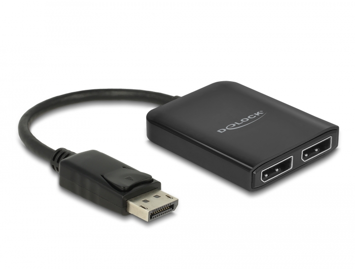 [87768] Displayport splitter 1 sisse/ 2 DisplayPort välja, 4K, 3840x2160@60Hz, MST