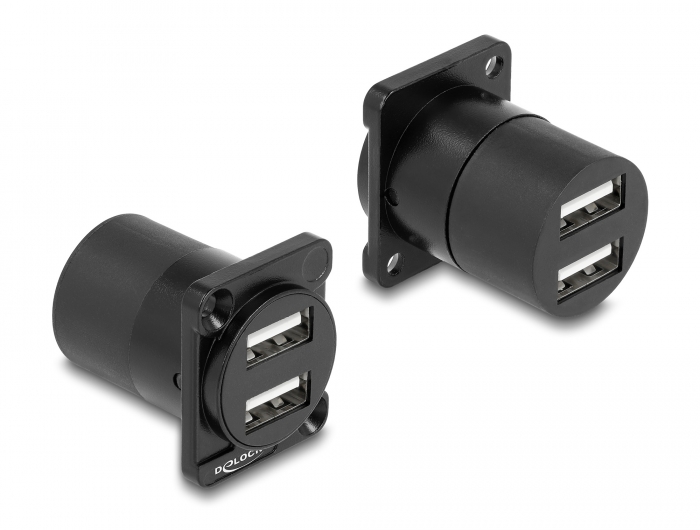 Tüüp-D moodul - 2x USB-A 2.0 F - F