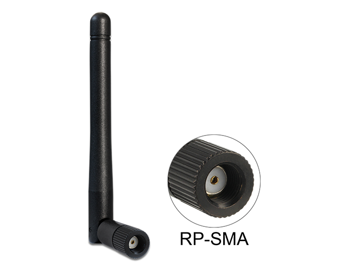 Ringantenn: 2 dBi ac/a/h/b/g/n 2.4/5GHz, sisetingimustele, rp-sma