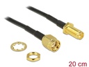 Antennikaabel 0.2m RP-SMA pistik - RP-SMA pesa