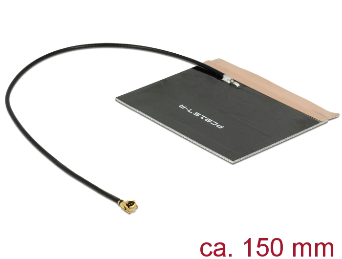LTE Antenn 2-3.5 dBi MHF/U.FL-LP-068 pistik, isekleepuv
