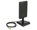 Ringantenn: 2 - 4dBi LTE, GSM, UMTS, Bluetooth, WLAN 2.4 GHz, ZigBee, DECT, Z-Wave, väli-ja sisetingimustele, magnetalusega, sma