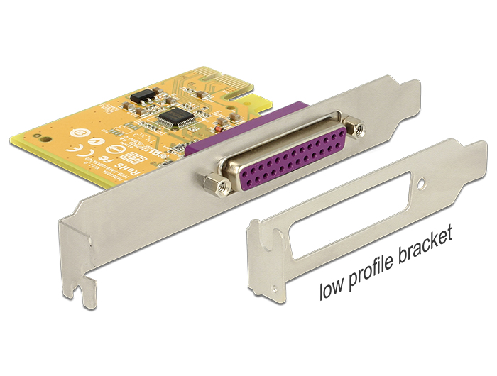 [89445] Laienduskaart: PCIe x1, 1 x Parallel DB25