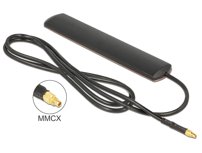 Ringantenn: 3 dBi, LTE, UMTS, GSM, WLAN sisetingimustele, isekleepuv, MMCX