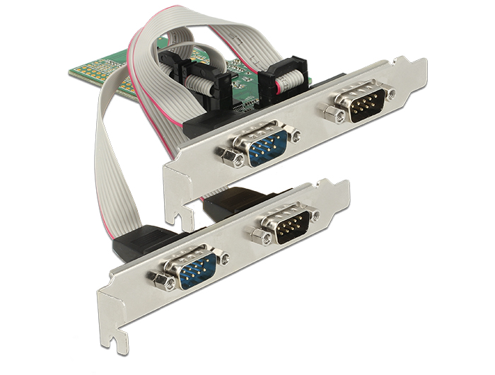 [89557] Delock PCI Express Card > 4 x Serial RS-232