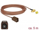 FAKRA F pesa - SMA 90° pesa  RG-316 5.0m