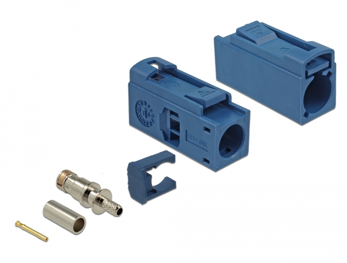 Delock FAKRA C jack 25 mm (long) for crimping