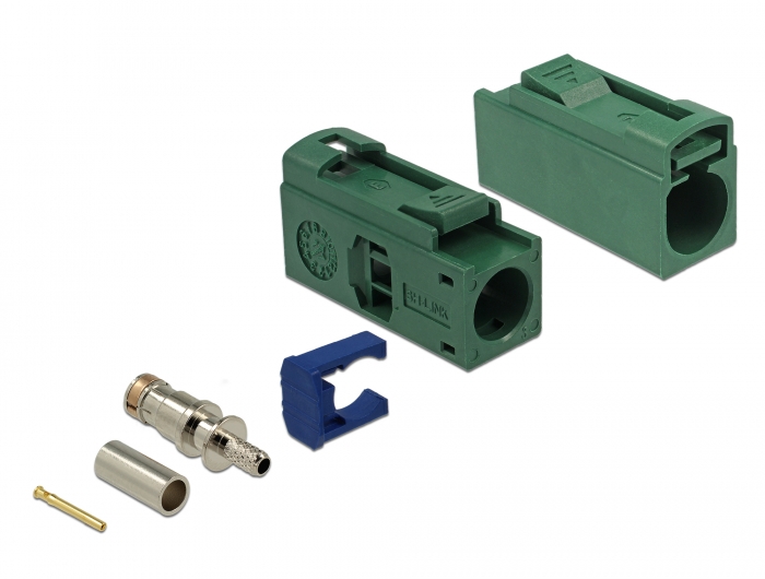 [89689] FAKRA E pesa pigistatav 25mm RG-174, RG-316