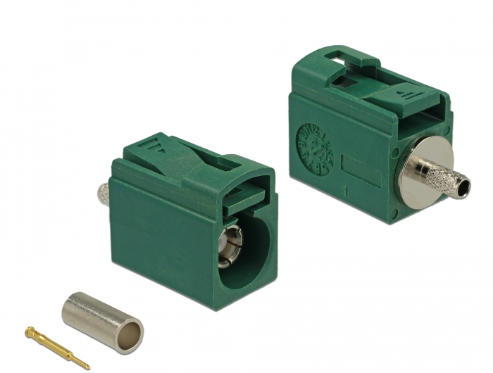 FAKRA E pesa pigistatav 21mm RG-174, RG-316