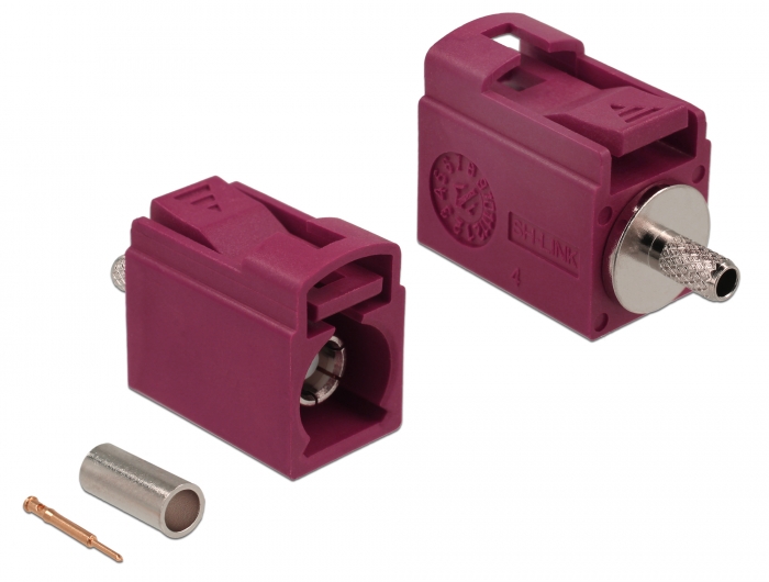 [89710] FAKRA L pesa pigistatav 21mm RG-174, RG-316