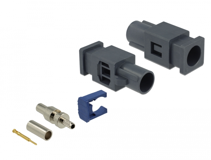 [89761] Delock FAKRA G plug spring pin for crimping