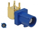 Delock FAKRA Z plug 90° PCB