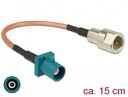 FAKRA Z pistik - FME pistik  RG-316 0.15m