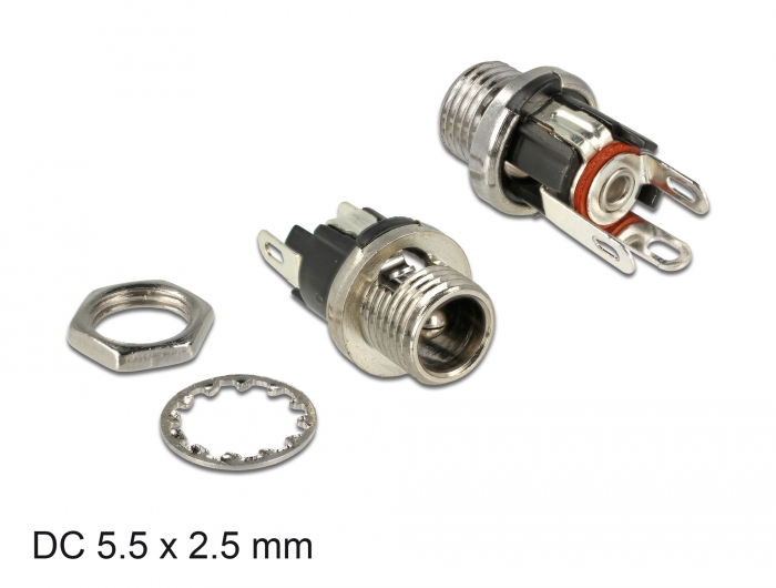 [89911] DC pesa 5.5x2.5x9.5mm paneelile