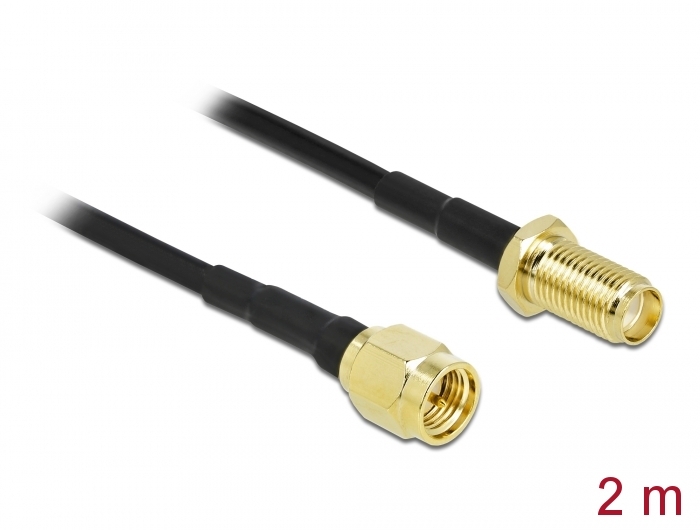 SMA pikenduskaabel 2.0m LMR/CFD100 Low Loss