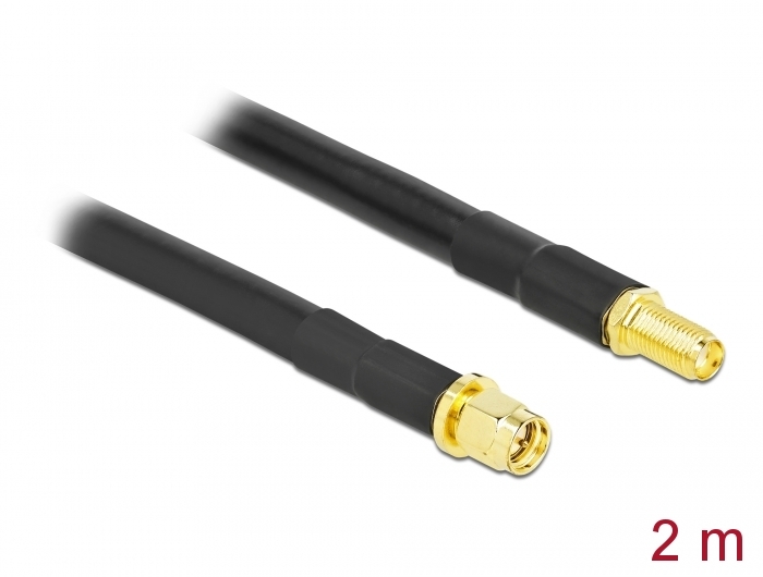 SMA pikenduskaabel 2.0m LMR/CFD300 low loss