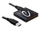 Kaardilugeja USB 3.0 A - CF / SD / MMC / Micro SD / M2 / MS / xD kuni 64-le mälukaardi formaadile