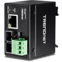 Hardened Industrial 100Base-FX Multi-Mode SC Fiber Converter (2 km)