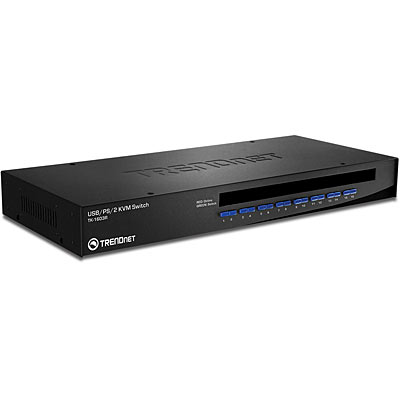 16-port KVM USB/PS2 Rack Mount Switch