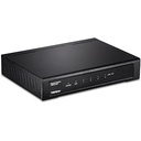 Switch: 4 x 10/100/1000Mbps, 1 x SFP, metallist, magnet paigaldusega seinakinnitus