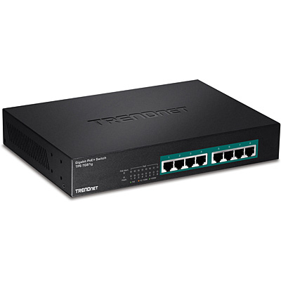 8-Port Gigabit GREENnet PoE+ Switch, 110W