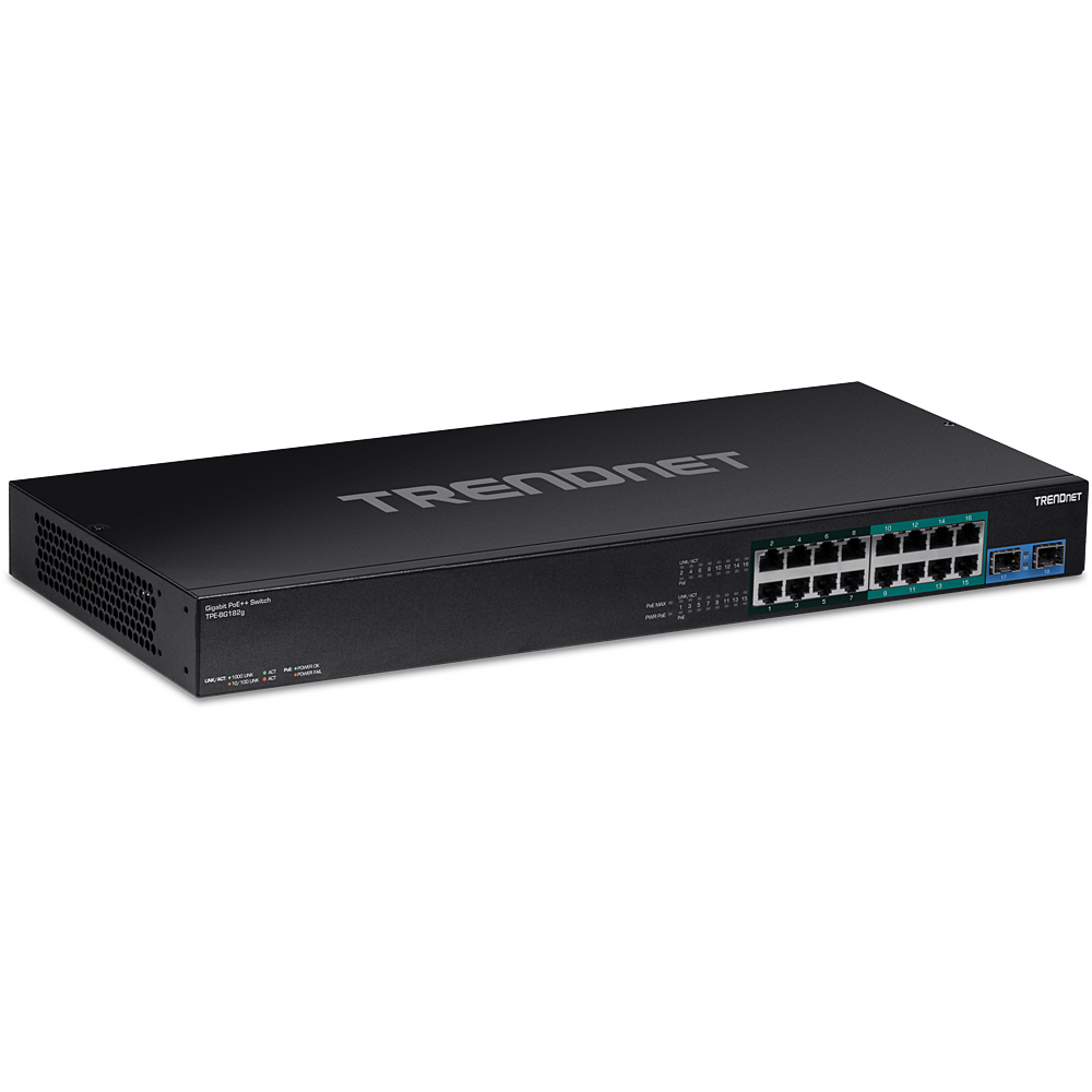 18-Port Gigabit PoE++ Switch